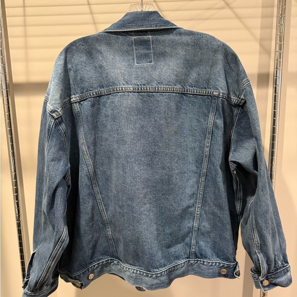 Gap Oversized Icon Denim Jacket - size XL - Picture 4 of 5